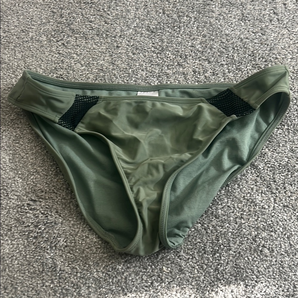 Xhiliration Green Bikini Bottoms - Picture 1 of 3